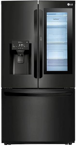 Geladeira Smart LG French Door InstaView 525L Preto Fosco (GR-X228NMSM)